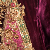 ADAN KAFTAN [ Magenta plum ]