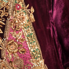 ADAN KAFTAN [ Magenta plum ]