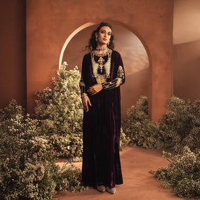 ADAN KAFTAN [  Plum ]