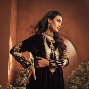 ADAN KAFTAN [  Plum ]