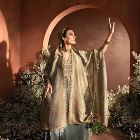 AABIRA KAFTAN [ Wasabi Green ]