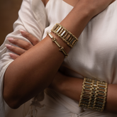 BARQAT THAHAB BRACELET [ ONE LINE ]