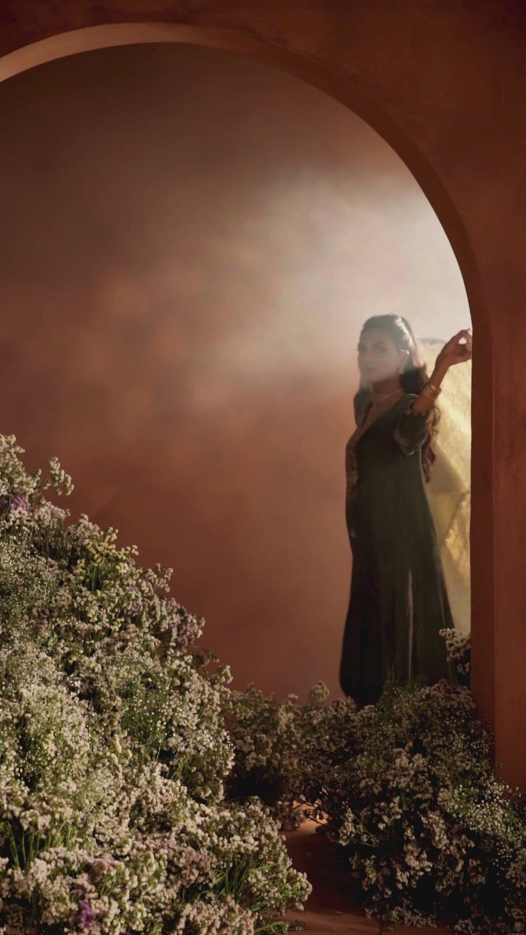 AABIRA KAFTAN [ Wasabi Green ]