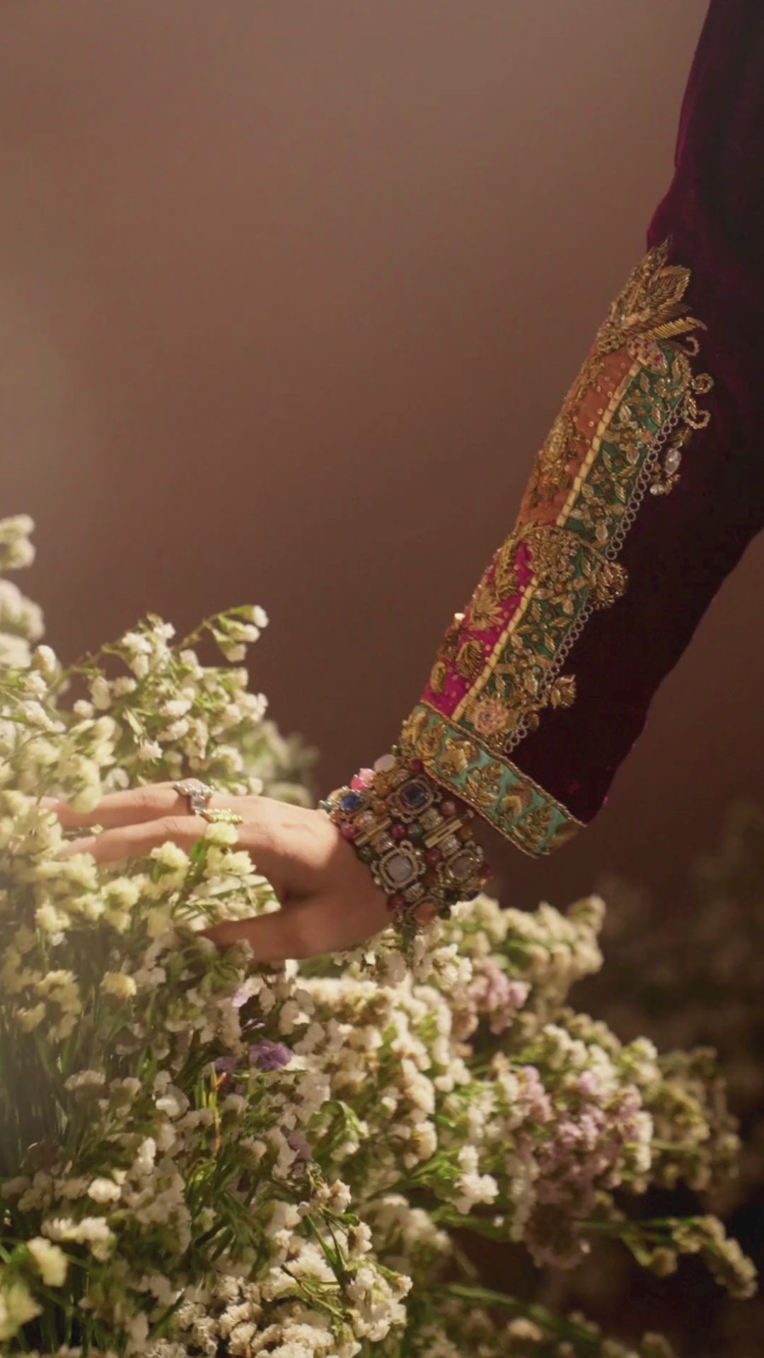 ADAN KAFTAN [ Magenta plum ]